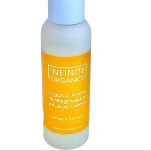 Organic, 500mg hemp extract, ginger & turmeric cream